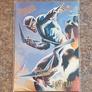 Fleer Ultra Spider-Man Gold Foil Signature Series